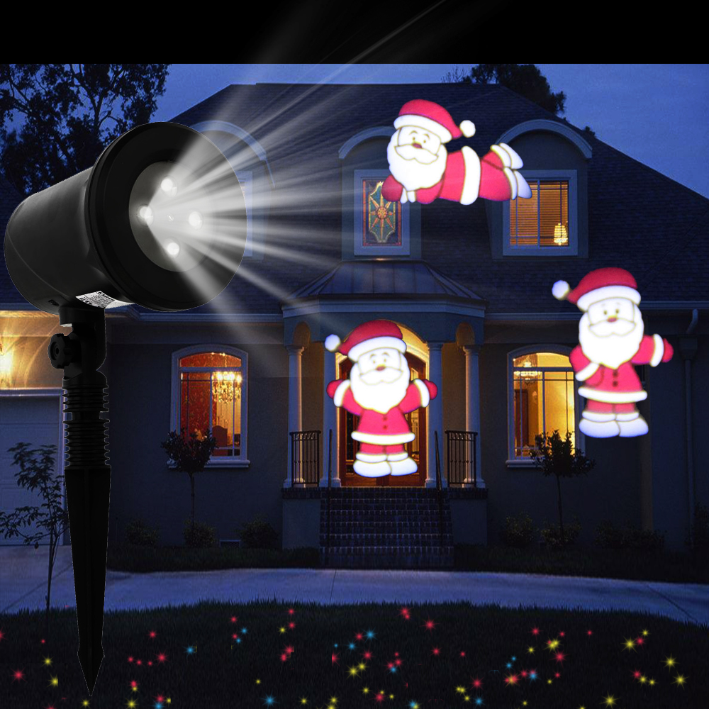 outdoor moving santa claus led laser light projector landscape xmas garden lamp - Led Christmas Light Projector outdoor moving santa claus led laser light projector landscape xmas garden lamp - Led Christmas Light Projector